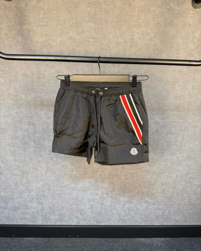 Moncler Zwart Schuin Zwembroek