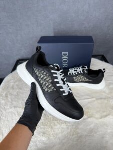 Christian Dior B25 Leather Black / White