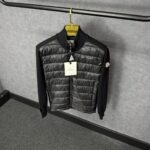 Moncler Cardigan Black, NFC-Logo