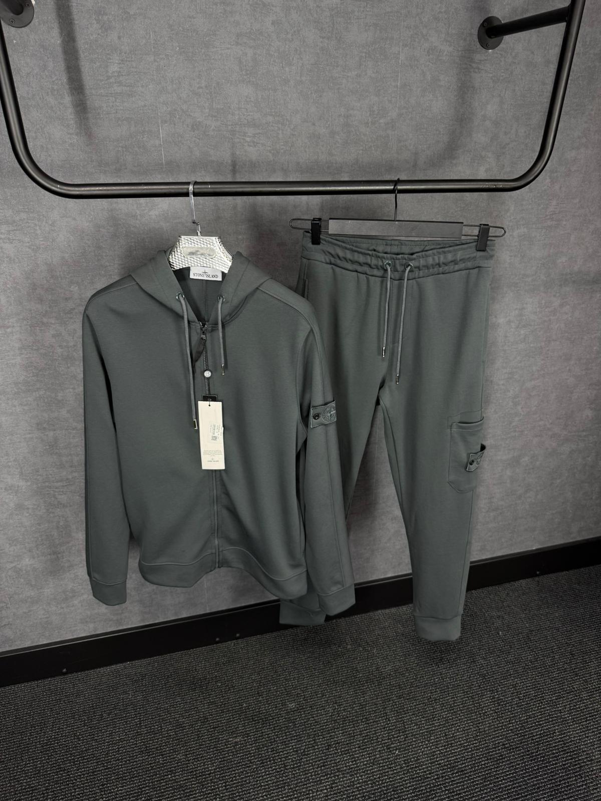 Stone Island Ghost Dark Grey Trainingspak - Afbeelding 1