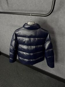 Gucci GG Canvas Puffer Dons Jacket Dark Blue High Quality - Afbeelding 5