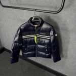 Gucci GG Canvas Puffer Dons Jacket Dark Blue High Quality