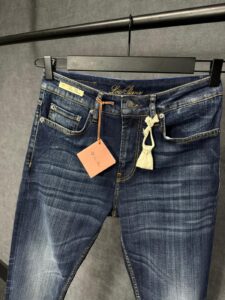 Loro Piana Light Dark Blue Jeans Orange Label - Afbeelding 2