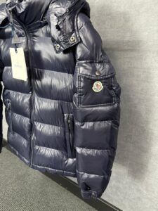 Moncler Maya Dark Blue Winter Jacket + NFC LOGO - Afbeelding 2