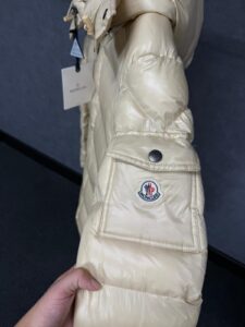 Moncler Maya Beige Winter Jacket + NFC LOGO - Afbeelding 3