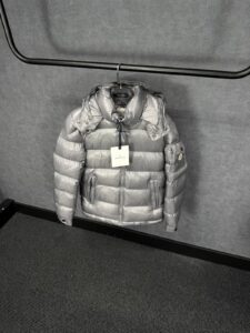 Moncler Maya Grey Winter Jacket + NFC LOGO