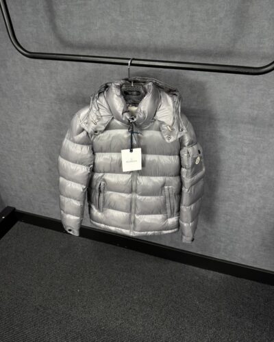 Moncler Maya Grey Winter Jacket + NFC LOGO