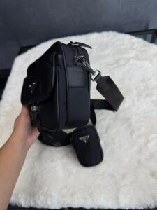 Prada Saffiano Bag Black - Afbeelding 2