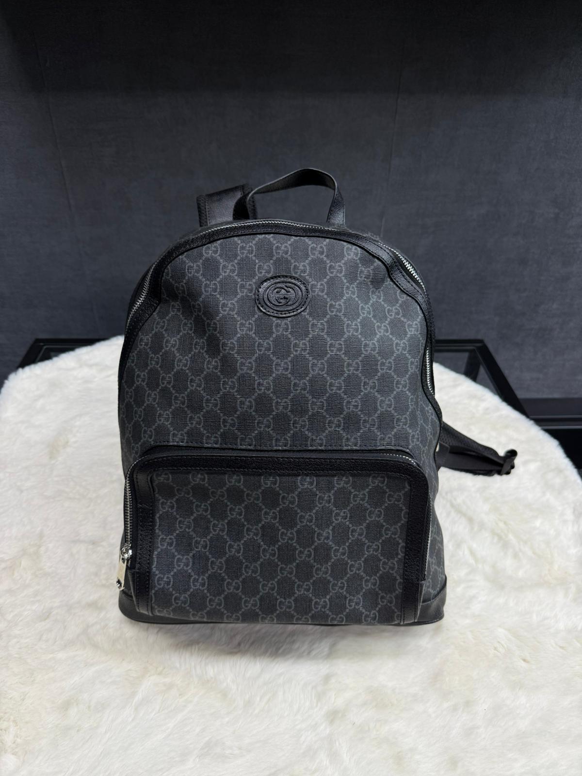 Gucci Black Rugtas - Afbeelding 1
