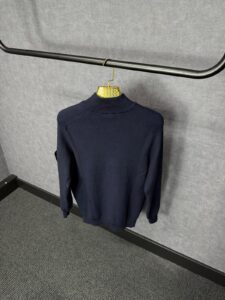 Stone Island Trui, Met Rits Blauw - Afbeelding 3