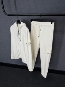 Stone Island Ghost White Trainingspak - Afbeelding 2