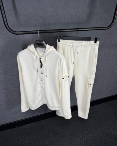 Stone Island Ghost White Trainingspak