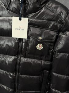 Moncler Wollaston Black Winter Jacket + NFC LOGO - Afbeelding 2