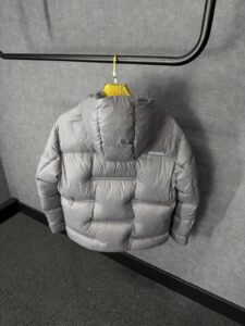 Zegna Ermenegildo Cirruslite Down Hooded Jacket Grey High Quality - Afbeelding 4