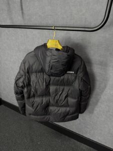 Zegna Ermenegildo Cirruslite Down Hooded Jacket Black High Quality - Afbeelding 3