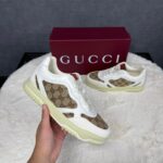 Gucci Sneakers White on White Patroon