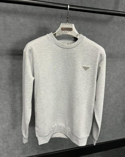 Prada Sweaters Grey