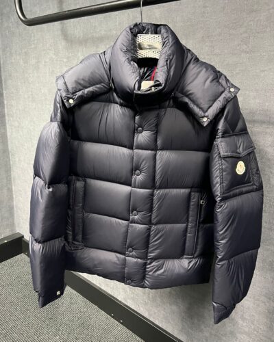 Moncler Vezere Hooded Down Jacket Blue + NFC (High Quality)