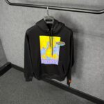 Heron Preston Hoodie Black, Gele Zwaan