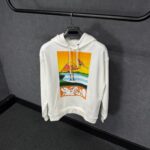 Heron Preston Hoodie White, Oranje Zwaan