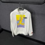 Heron Preston Hoodie White, Gele Zwaan