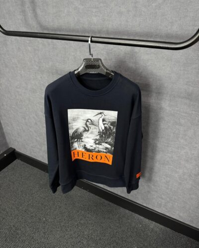 Heron Preston Sweater Navy Blue