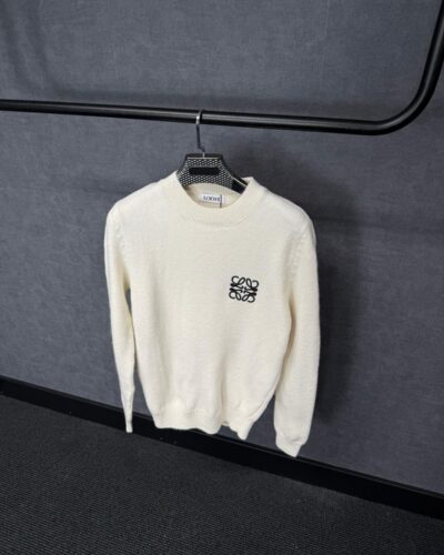 Loewe Brei Stof Beige Sweater