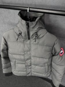 Canada Goose Mac Millan Grey Red Logo High Quality - Afbeelding 3