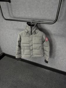 Canada Goose Mac Millan Grey Red Logo High Quality