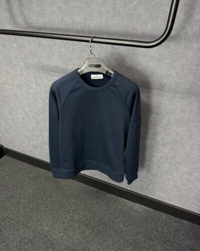 Stone Island Sweater Navy Blue Ghost Logo