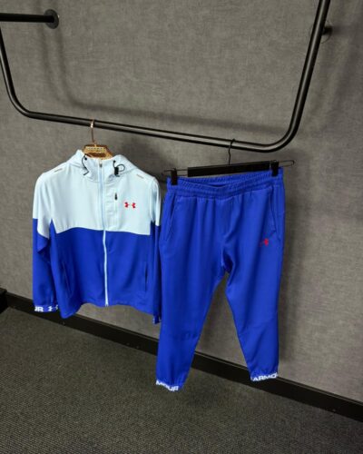 Under Armour Trainingspak Half Blue