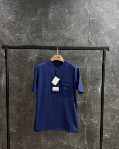 Prada Re-Nylon T-shirt Blue