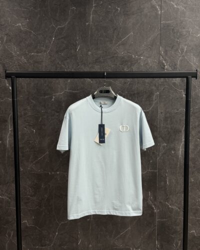 Christian Dior T-Shirt CD Light Blue