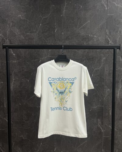 Casablanca Tennis Club Icon T-shirt White