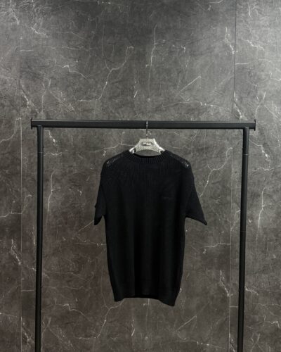 Amiri Crochet-Knit Black