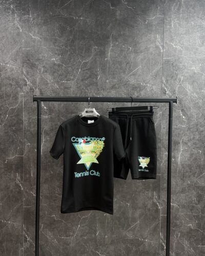 Casablanca Tennis Club Icon Zomer suit Black