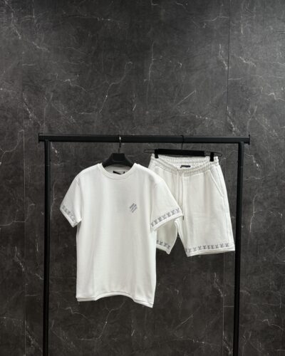 Louis Vuitton Short-Sleeved Zomer suit White